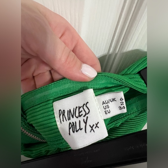 Princess Polly Maiah Set Green Size US 2 - Never Worn - Picture 4 of 8
